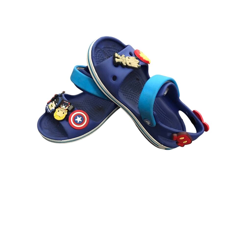 CROCS Sandals with Jibbitz Size 11